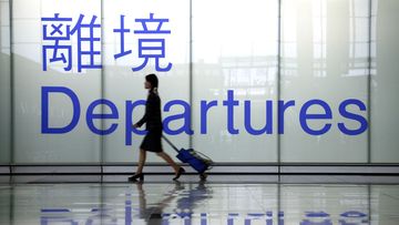 Hong Kong departures