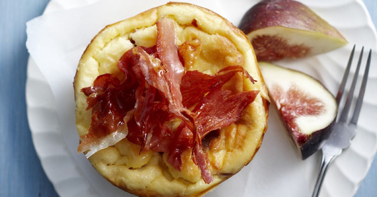 Prosciutto and fig cheesecakes - 9Kitchen