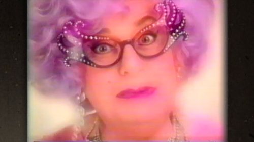 Along with his other infamous characters, Humphries has performed the role of a female for more than half a century, most famously as Melbourne housewife Dame Edna Everage. (60 Minutes)