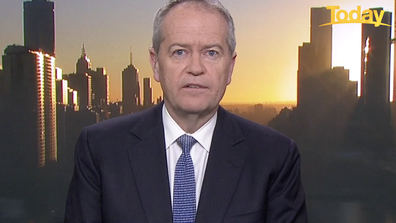 Bill Shorten directed a message to anti-vaxxers on Today.