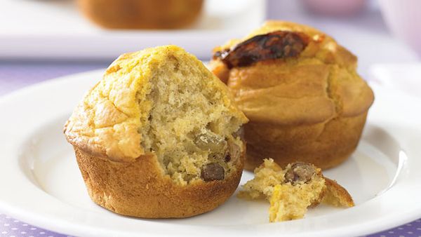 Savoury pumpkin muffins