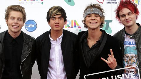 5 Seconds of Summer at the ARIAs 2014