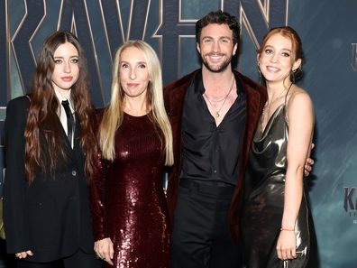 Angelica, Sam Taylor-Johnson, Aaron Taylor-Johnson, and Jessie