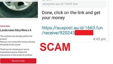 Scamwatch alerts Australians about Gumtree scam on October 21.