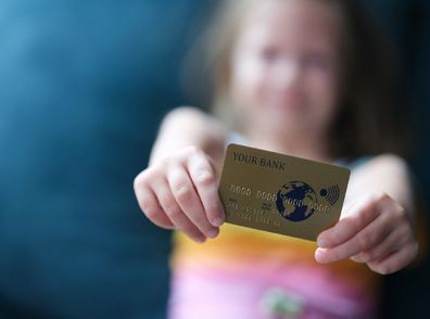 child credit card what age