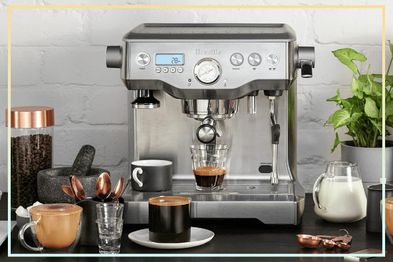 9PR: Breville The Dual Boiler Espresso Machine, Brushed Stainless Steel