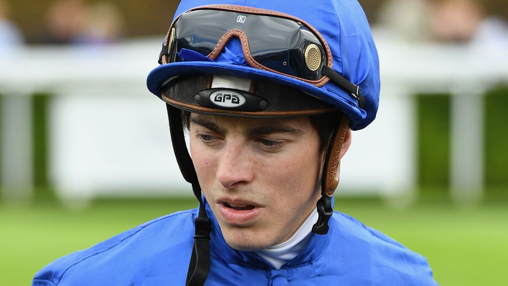 Godolphin jockey James Doyle will be out of action indefinitely after a race fall. (Getty)