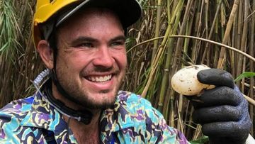 Chris &#x27;Willow&#x27; Wilson was collecting crocodile eggs when the chopper crashed.