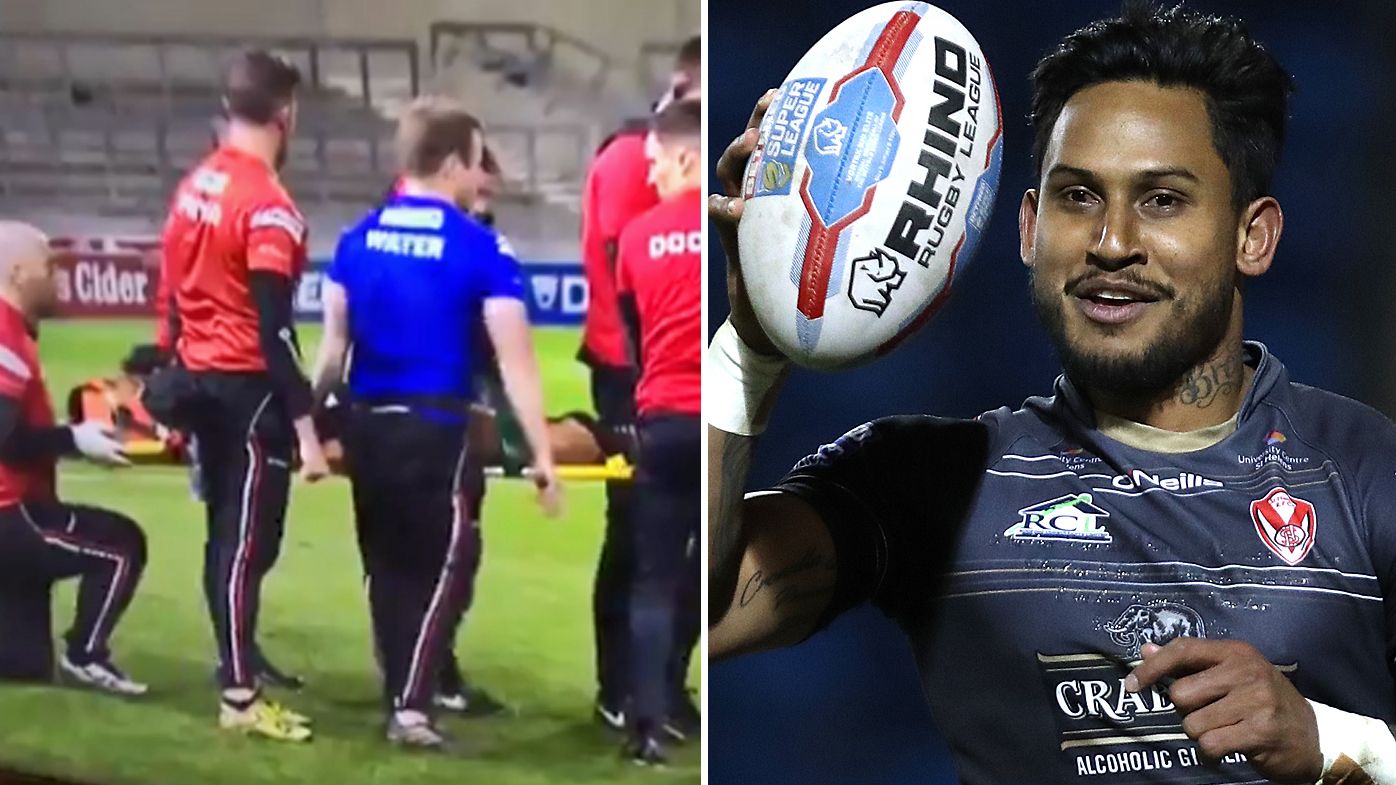Ben Barba cleared of serious neck injury after being stretchered off playing in Super League