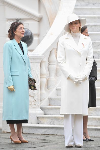 Monaco royal family celebrate National Day Princess Charlene Prince Albert royal twins