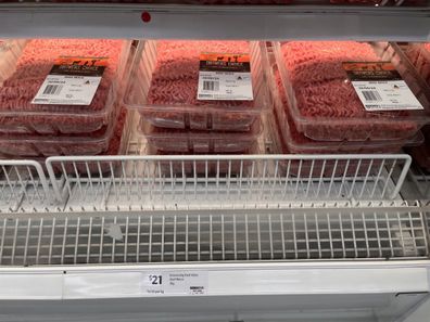 Coles corrected beef label