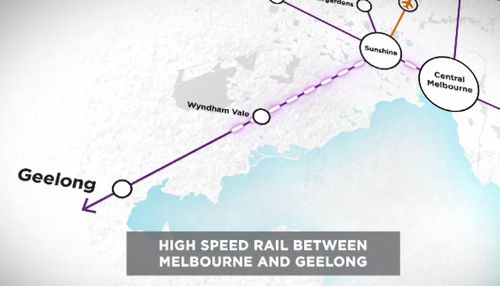 Last month the Geelong line was used by more than 800,000 people. 