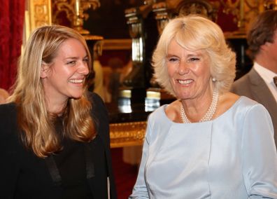 Laura Lopes and Camilla Parker-Bowles on July 12, 2016 in London, England.