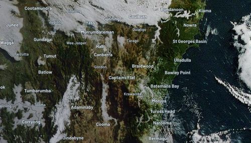 Icy polar blast weather ACT, NSW
