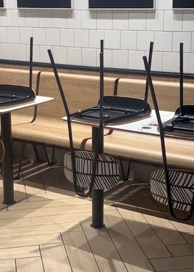 Marlie Tressler McDonald's chairs TikTok