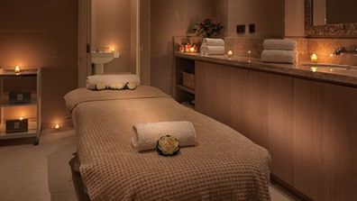 The treatment room at the La Lit spa in London.