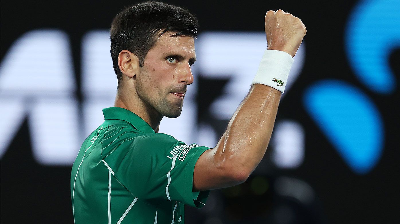 Djokovic's classy gesture to Federer after booking a spot in Australian Open final