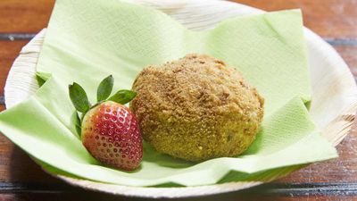 Recipe: <a href="https://kitchen.nine.com.au/2017/10/31/11/16/family-food-fight-the-gibaldi-familys-deep-fried-ricotta-bun-iris-dessert" target="_top">Family Food Fight: The Gibaldi family's deep fried ricotta bun iris dessert</a>