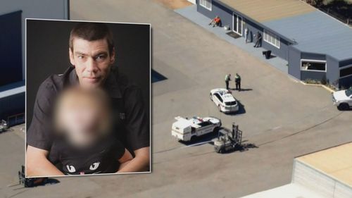 Officers swarmed the small town of Kellerberrin this morning after reports that a camouflaged man had allegedly shot and killed worker and local father Terry Czernowski at a grain silo about 8.40am (10.40am AEST).