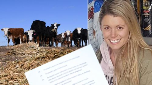 Kara Taylor composite image about drought defamation case.