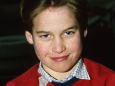 A young Prince William goes karting at Buckmore Park 'Playscape' on August 01, 1992 in Chatham, England. (Photo by Anwar Hussein/Getty Images)