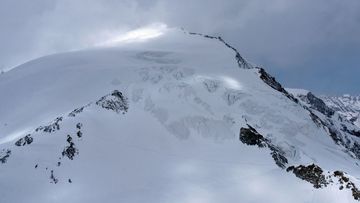 The Pigne d'Arolla mountain near Arolla, Switzerland. (AP).