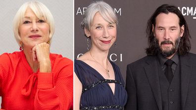 Twitter thought Keanu Reeves' new girlfriend Alexandra Grant was actually Helen Mirren