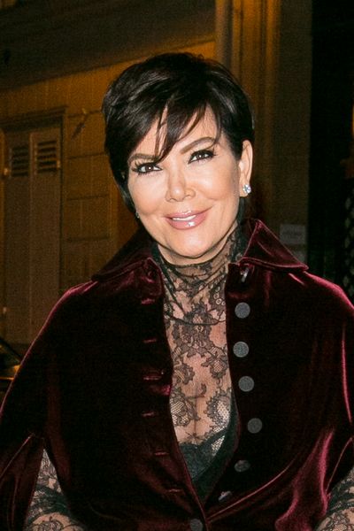 Kris Jenner - a little loose, a touch romantic and flatteringly swept across the forehead.