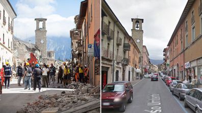 Scenes of devastation after powerful earthquake rocks central Italy (Gallery)