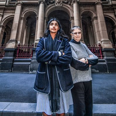 Anjali Sharma, 17, and Sister Brigid Arthur, were part of a group who challenged the federal government over their duty of care in protecting future generations from the harmful impacts of climate change. 