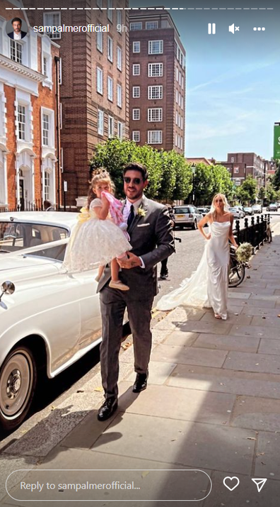 Petra Ecclestone and Sam Palmer's 2022 wedding.