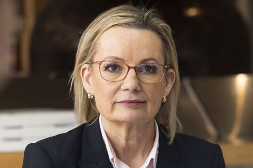 PERTH, AUSTRÁLIA - 30 DE SETEMBRO: A líder da oposição do Partido Liberal Australiano, Sussan Ley, participa de uma mesa redonda com pequenos proprietários de empresas de hospitalidade em 30 de setembro de 2025 em Perth, Austrália. Ley continua sob pressão para manter unidas as diferentes facções do Partido Liberal, à medida que as lutas internas sobre a política climática e uma série de outras questões se tornam públicas. (Foto de Matt Jelonek/Getty Images)