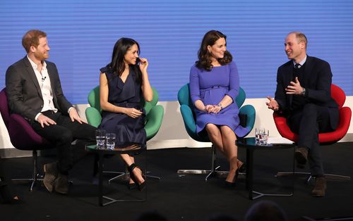 The Royal Foundation Forum was the first royal engagement for the Royals. (AAP)