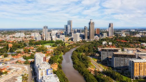 File image: Parramatta, in Sydney's west.