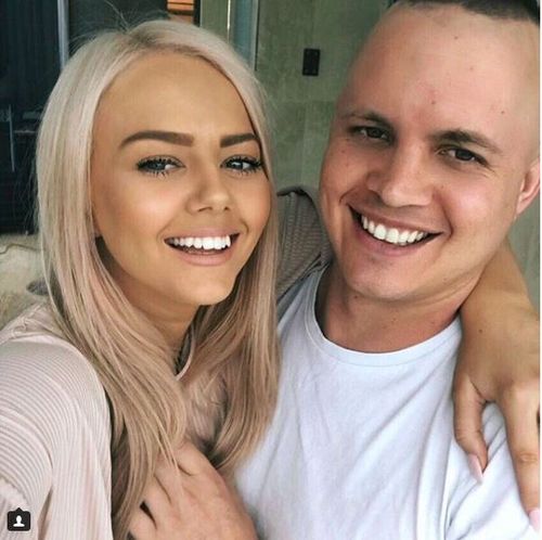 The 'Home and Away' star also said his relationship with girlfriend Tahnee Sims is still going strong  amid his battle. Picture: Instagram/Johnny Ruffo.