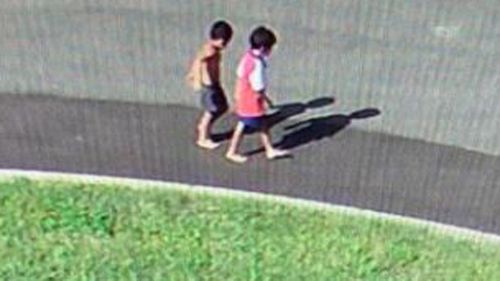The boys were last seen on CCTV walking towards the Ross River.