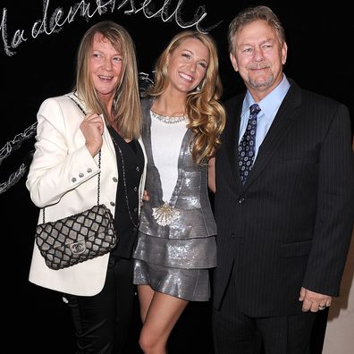 Blake Lively and Ernie Lively attends the CHANEL dinner hosted in honor of Blake Lively during Paris Fashion Week on March 5, 2011 in Paris, France.