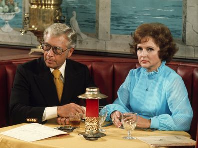 Allen Ludden and Betty White.