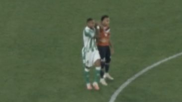Mbappé brother sent off for elbow