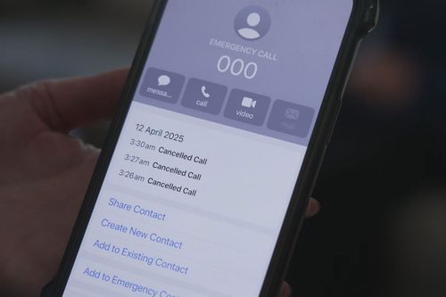 Raquel said calls to triple zero failed in April.