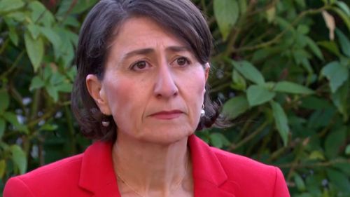NSW Premier Gladys Berejiklian has expressed her shock at allegations against Gareth Ward.