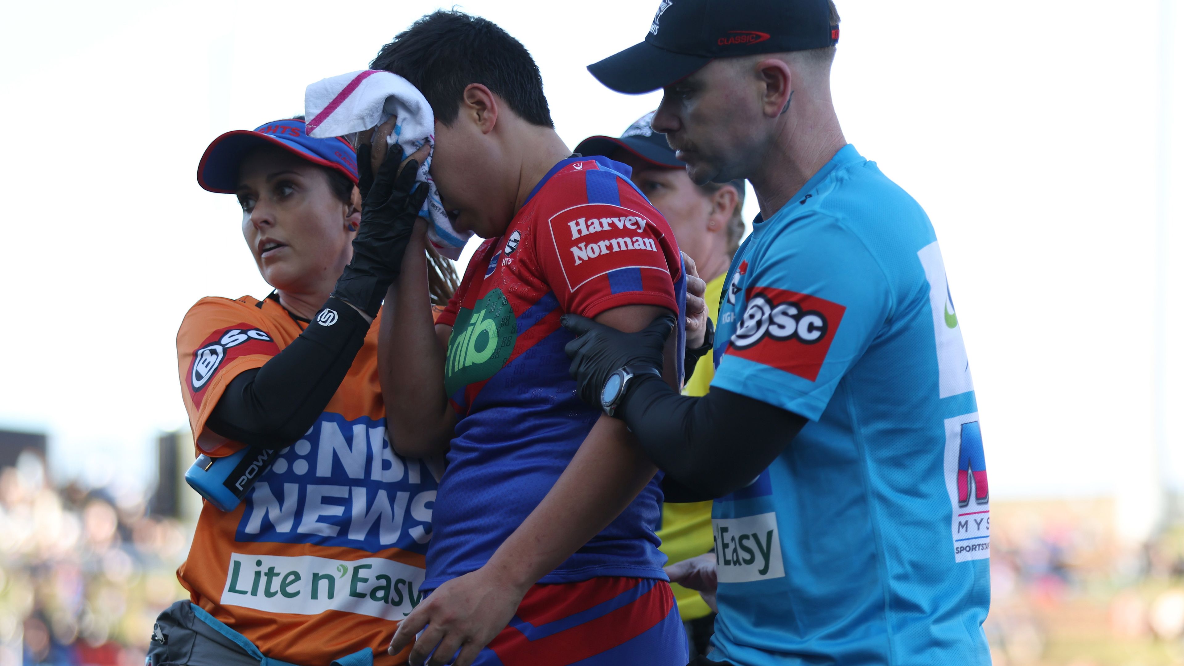 Newcastle Knights get premiership defence off to hot start but count cost of injuries