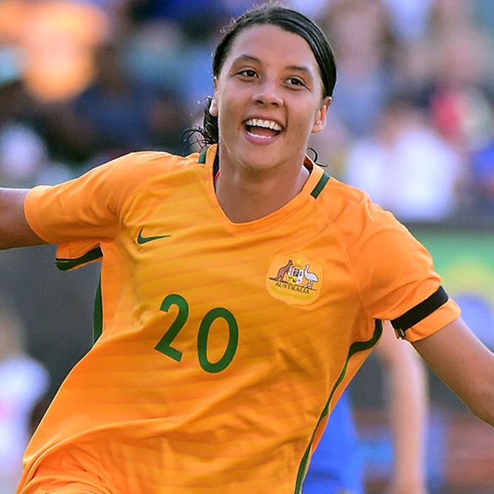 Tiny Matildas fan who went viral when Sam Kerr gave her Australia's most  prized football jersey reveals the huge payday she was offered to sell it