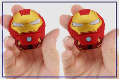 9PR: Marvel Bitty Boomers Iron Man Ultra-Portable Collectible Bluetooth Speaker