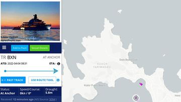 An open source tracking site is monitoring the movements of giant superyachts linked to Russian oligarchs.