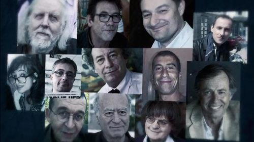 The victims of the Charlie Hebdo attack. (9NEWS)