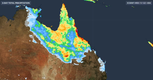 La costa del Queensland settentrionale e le parti interne dello stato sono destinate a ricevere piogge dall’ex ciclone tropicale Maila, mentre il sud-est del Qld rimarrà asciutto.