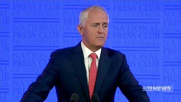 Malcolm Turnbull sets out 2017 plan at National Press Club