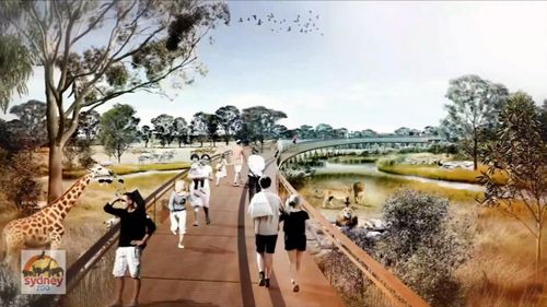 The new $36 million facility is set to feature exotic animals like rhinos, gorillas, elephants and tigers. (Supplied)