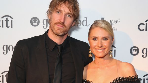 Magdalena and husband chef Darren Robertson - happier times. Image: Getty.